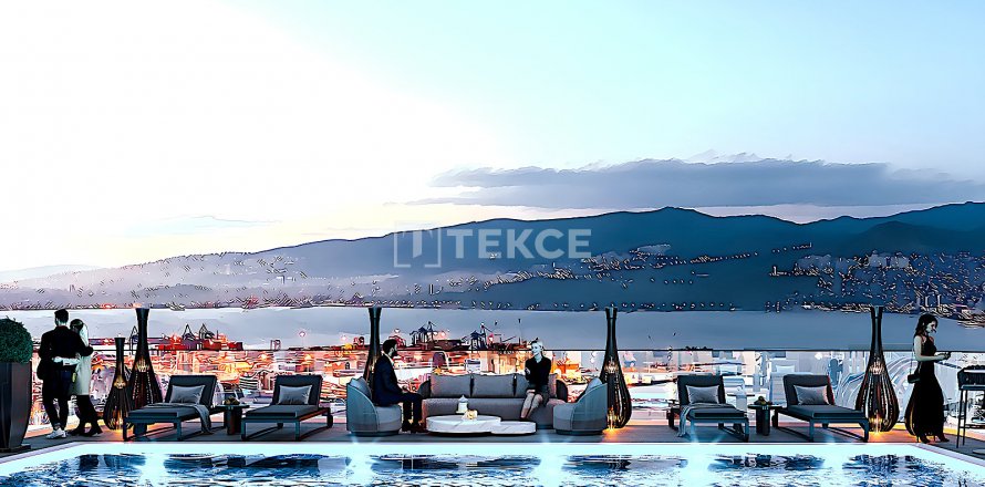 Квартира  3+1 в Измире, Турция №189307