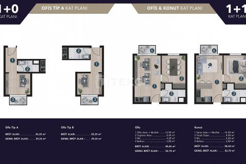 Продажа квартиры  в Измире, Турция 1+1, 38м2, №189305 – фото 18