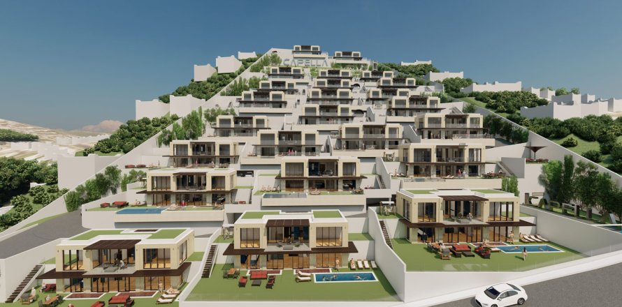 6+1 Villa  i Yalikavak, Mugla, Tyrkia Nr. 131193