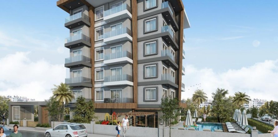 Leilighet  i Kestel, Antalya, Tyrkia Nr. 209582