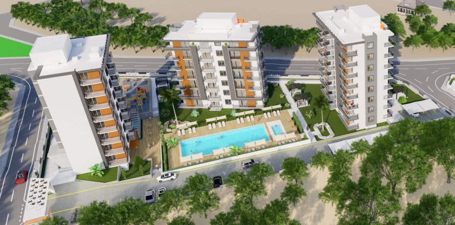 Квартира  1+1 в Анталье, Турция №211564