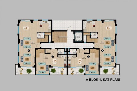 Apartment for sale  in Alanya, Antalya, Turkey, 174m2, No. 209633 – photo 19