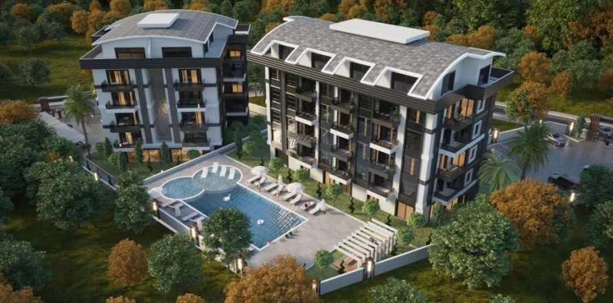 Daire   Oba, Antalya, Türkiye №209634