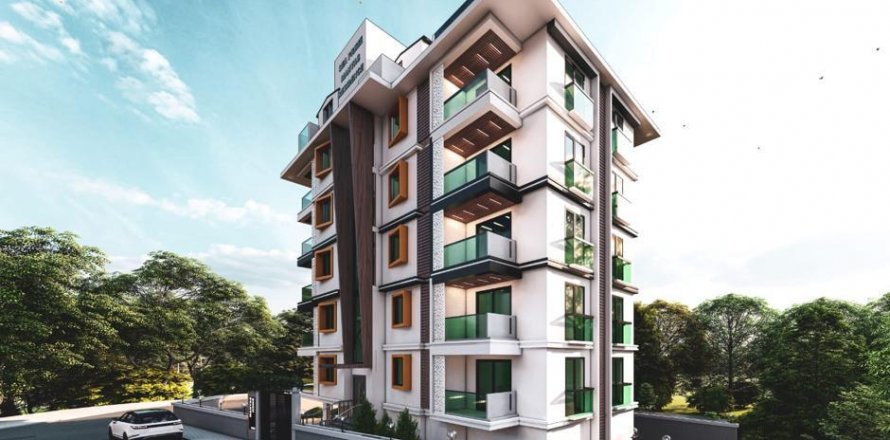 Lägenhet  i Tosmur, Alanya, Antalya, Turkiet Nr. 209635