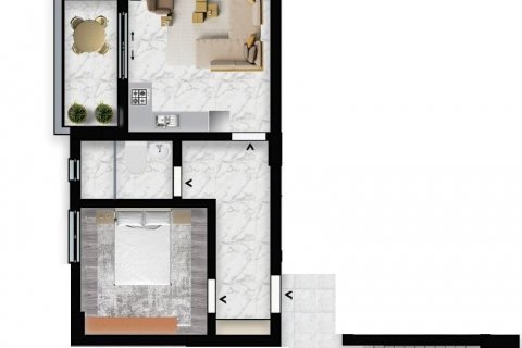 Lägenhet  i Tosmur, Alanya, Antalya, Turkiet Nr. 209635 - 18