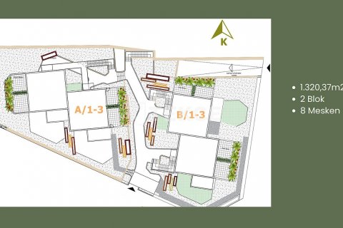 Apartment for sale  in Bodrum, Mugla, Turkey, 1 bedroom, 65m2, No. 194169 – photo 14