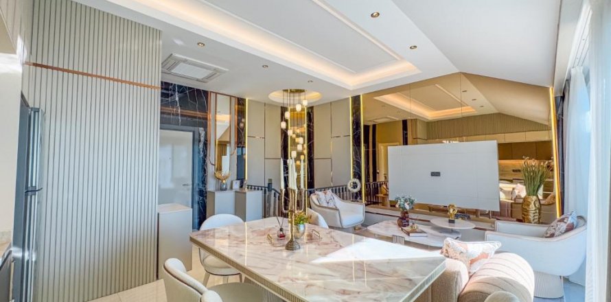 Квартира  3-х ком. в Аланье, Анталья, Турция №191874