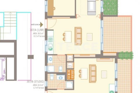 1+1 Leilighet  i Iskele,  Nr. 192070 - 27