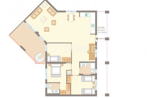 1+1 Leilighet  i Iskele,  Nr. 192070 - 29