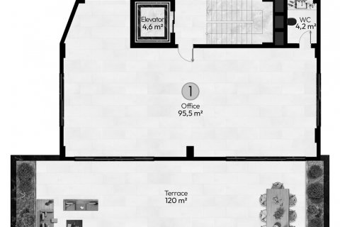 Ofis Eagle's Nest, Kestel, Antalya, Türkiye №190002 - 2