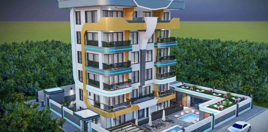 Lägenhet  i Kestel, Antalya, Turkiet Nr. 209645