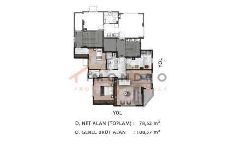 Продажа квартиры  в Кадыкёе, Стамбуле, Турция 2+1, 108м2, №188792 – фото 7