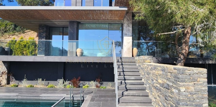 5+1 Villa  i Bodrum, Mugla, Tyrkia Nr. 158769