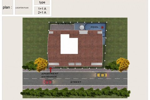 Penthäuser  in Mahmutlar, Antalya, Türkei Nr. 208841 - 17