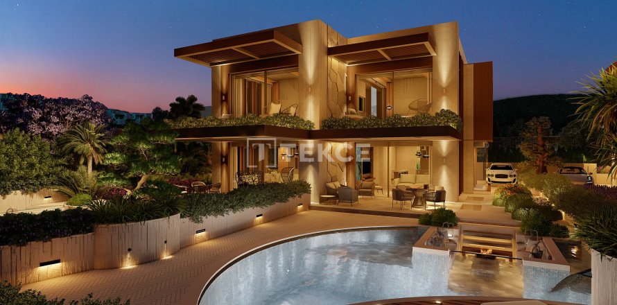 5+1 Villa  in Bodrum, Mugla, Turkey No. 206617