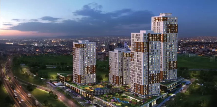 Квартира  5-х ком. в Стамбуле, Турция №190237