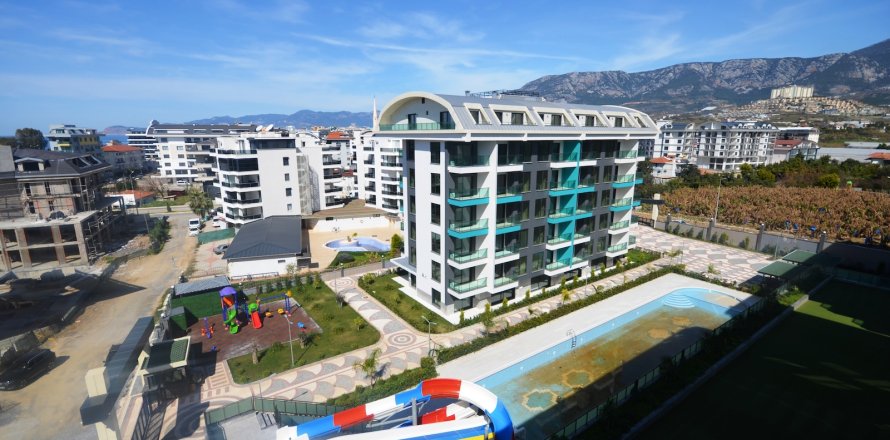 Daire  1+1  Alanya, Antalya, Türkiye №156802