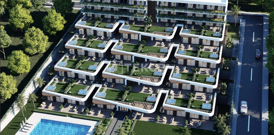 Квартира  1+1 в Чешме, Измир, Турция №149985