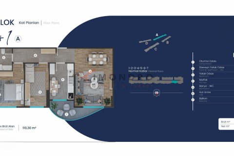Продажа квартиры  в Пендике, Стамбуле, Турция 3+1, 148м2, №194298 – фото 21