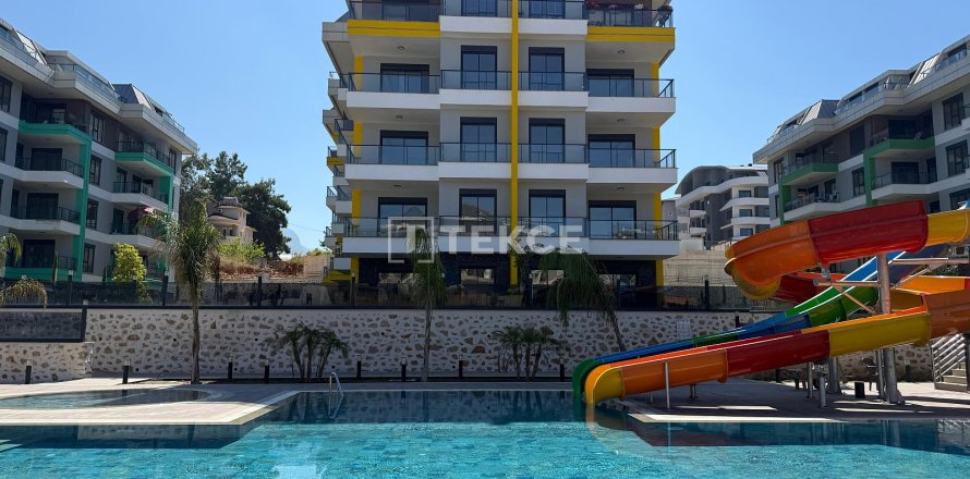Квартира  1+1 в Аланье, Анталья, Турция №47732