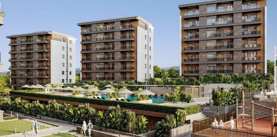 Квартира 3+1 в Кепезе, Анталья, Турция №193774