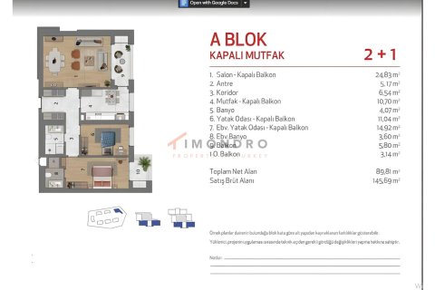 1+1 Lägenhet  i Eyup, Istanbul, istanbul, Turkiet Nr. 152403 - 21