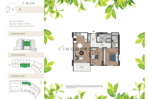Продажа квартиры  в Сарыере, Стамбуле, Турция 5+1, 230м2, №152400 – фото 23