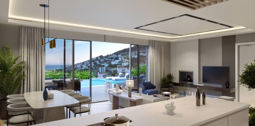 4+1 Villa i Bodrum, Muratpasa, Tyrkiet Nr. 131237