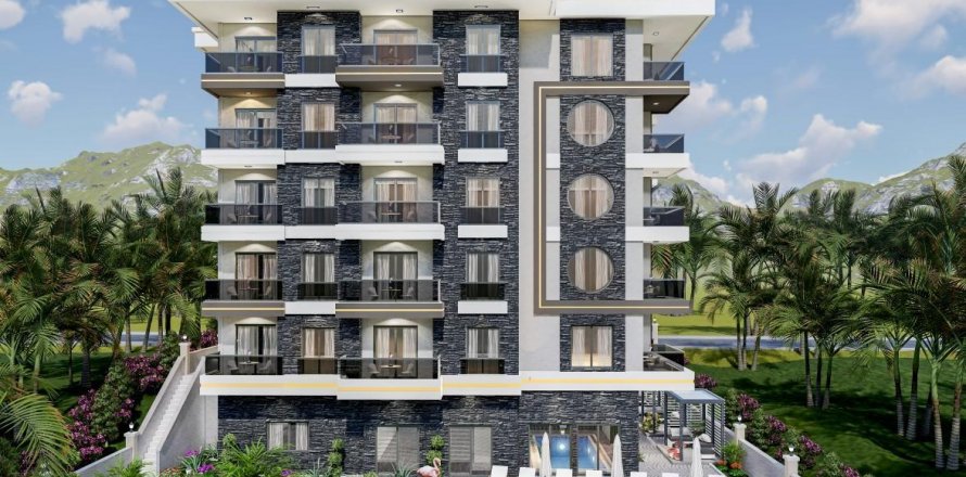 آپارتمان در  Mahmutlar ، ترکیه 55 متر مربع.  شماره 208368