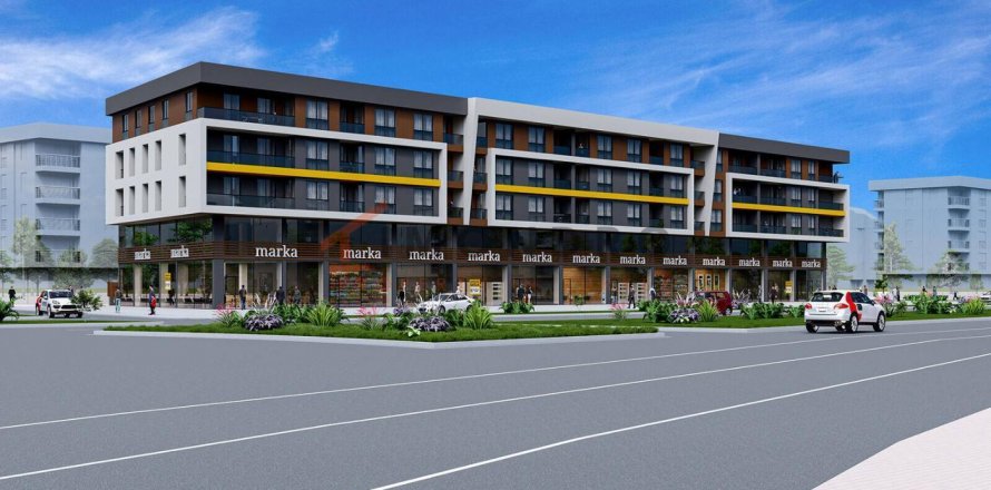 Квартира  2+1 в Кепезе, Анталья, Турция №191805