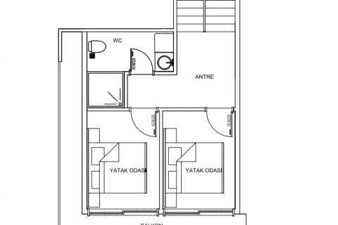 Takleilighet  i Mahmutlar, Antalya, Tyrkia Nr. 208627 - 18