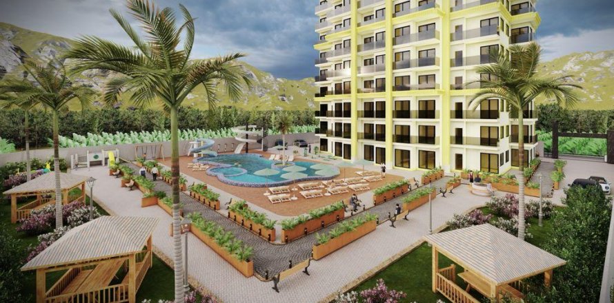 Lägenhet i Mahmutlar, Antalya, Turkiet Nr. 208624