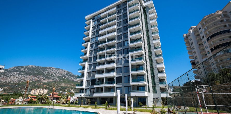 1+1 Leilighet  i Alanya, Antalya, Tyrkia Nr. 116983