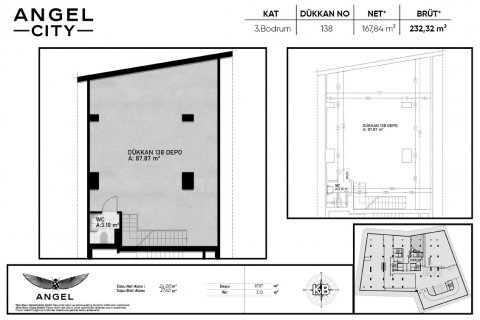 Продажа коммерческой недвижимости  в Аташехир, Стамбуле, Турция, 230.66м2, №189608 – фото 2