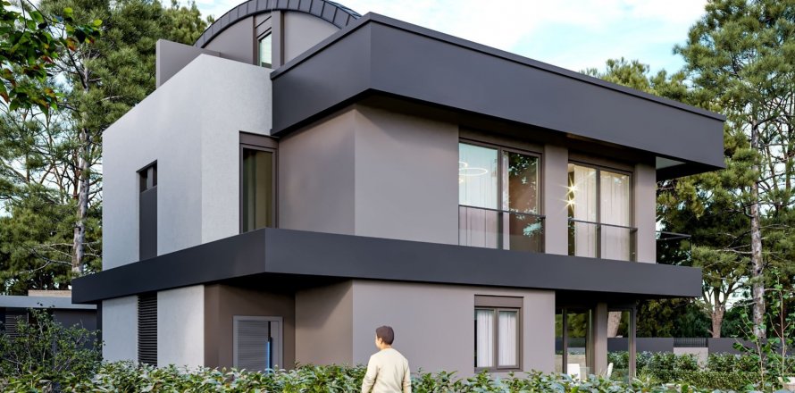 Вилла в EMERALD HILL 4+1, Коньяалты, Анталья, Турция №192685