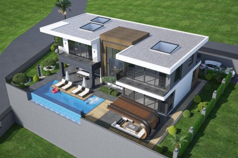 Продажа виллы  в Каргыджаке, Аланье, Анталье, Турция 3+1, 268м2, №193537 – фото 6