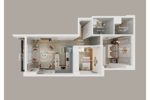 2+1 Wohnung  in Aksu, Antalya, Türkei Nr. 192557 - 26