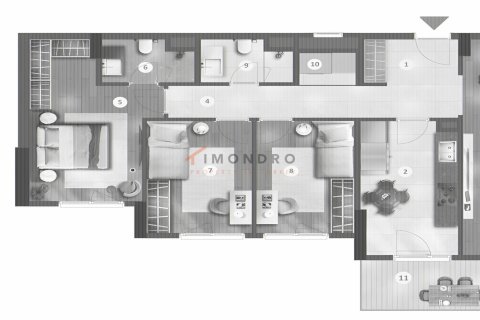 Продажа квартиры  в Пендике, Стамбуле, Турция 3+1, 131м2, №193804 – фото 18