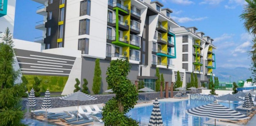 Квартира  2-х ком. в Аланье, Анталья, Турция №208562