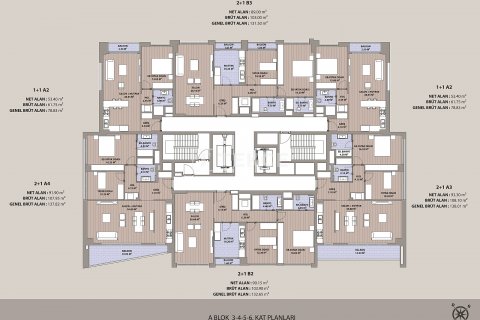 Продажа квартиры  в Стамбуле, Турция 4+1, 275м2, №210474 – фото 14