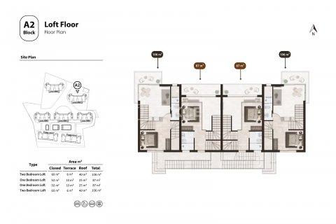 Apartment for sale  in Famagusta, Northern Cyprus, 1 bedroom, 52m2, No. 184810 – photo 22