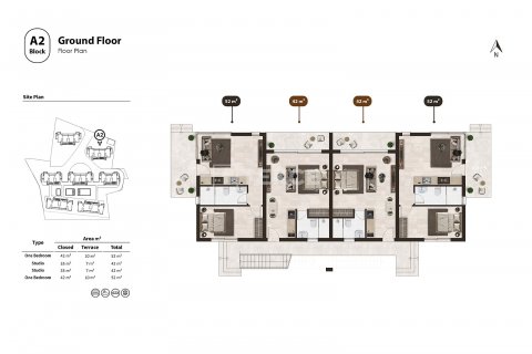 Apartment for sale  in Famagusta, Northern Cyprus, 1 bedroom, 52m2, No. 184810 – photo 20