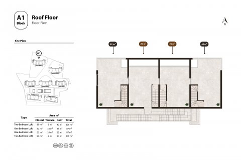 Apartment for sale  in Famagusta, Northern Cyprus, 1 bedroom, 52m2, No. 184810 – photo 19