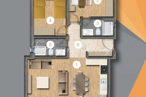 2+1 Lägenhet  i Bodrum, Mugla, Turkiet Nr. 210524 - 15