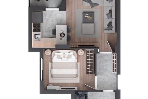 Apartment for sale  in Lara, Antalya, Turkey, 60m2, No. 208885 – photo 13