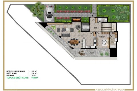 Villa i Cikcilli, Antalya, Tyrkiet Nr. 208886 - 27