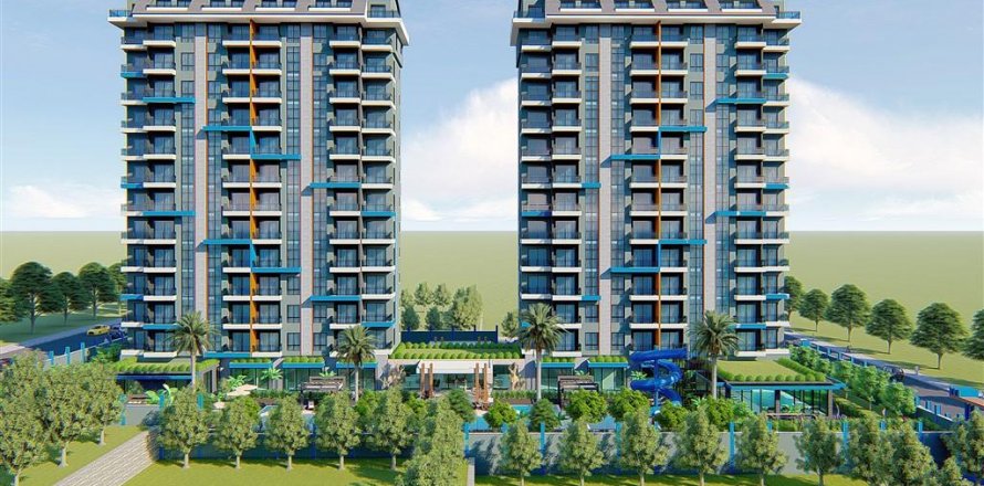 Takvåning  i Mahmutlar, Antalya, Turkiet Nr. 207775