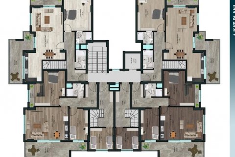 Продажа квартиры  в Авсалларе, Анталье, Турция 2 комн., 75м2, №209813 – фото 9