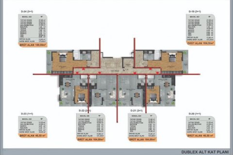 Wohnung  in Oba, Antalya, Türkei Nr. 209817 - 11