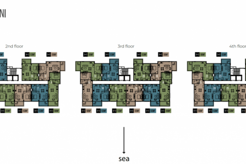 Leilighet i Konakli, Antalya, Tyrkia Nr. 207877 - 13